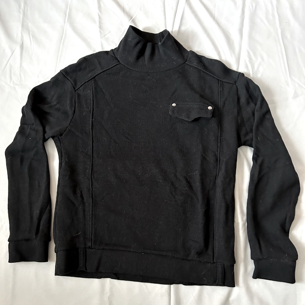 Obey No 89 Black mock neck sweatshirt